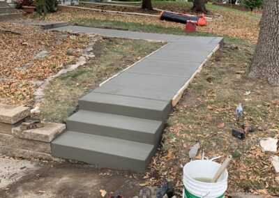 Steps/ Sidewalk construction, by Major Oaks Hardscape in MN